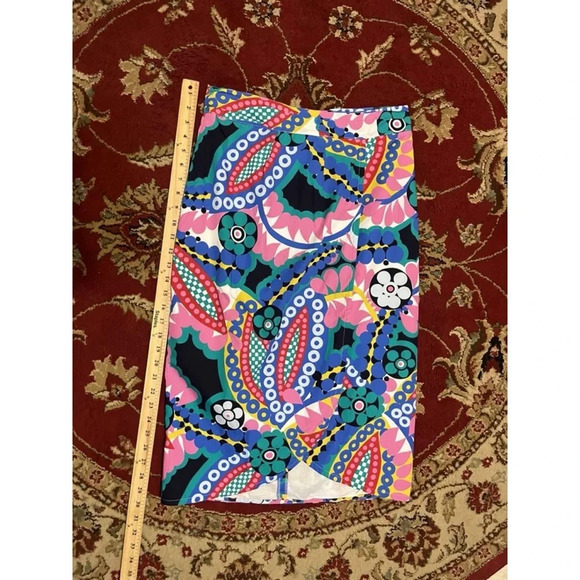 J. Crew Tie-back tulip skirt in colorful Ratti kaleidoscope floral Size 8 - Picture 1 of 8